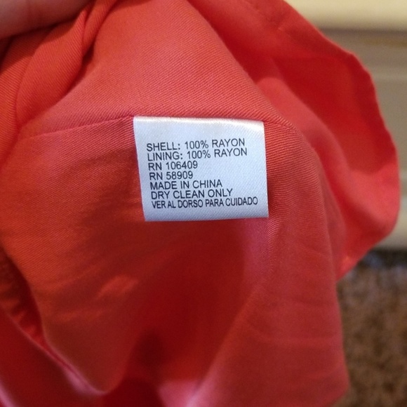 NWT Gianni Bini Midi Slip Dress Bright Orange - Picture 8 of 8